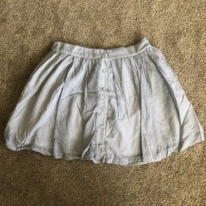 BCBG striped flowy skirt size 2
